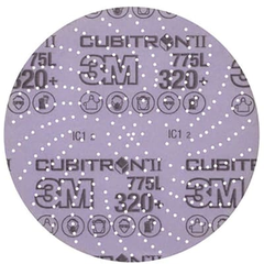 CUBITRON II HOOKIT 775L CLEANM SANDING DISC 150MM X 320GRIT