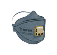 Flat Fold Particulate Respirator Carbon P2 - Valved