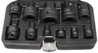 No.76348 - 11Pc. Impact Socket Adaptors & Universal Joint Se
