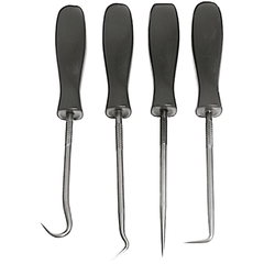 S/Steel 4Pc. "O-Ring" Pick Set
