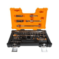 23 Pce 1/4'' Metric & Sae Socket Set