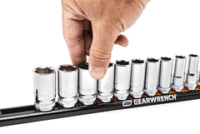 1/2" Magnetic Socket Rail