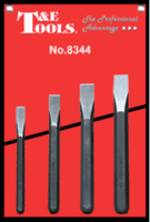 No.8344 - 4 Piece Cold Chisel Set