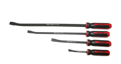 4Pc Comfort Grip Pry Bar Set In A Roll