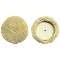 Wool Micro Curved Compounding/Buffing Pads (Pkt 3)