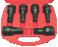 No.98708 - 6 Piece Sae In-Hex 3/4" Drive Impact Sockets