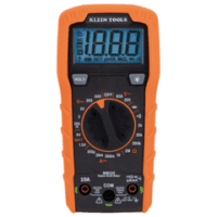 600V Ac/Dc 10A Manual Range Multimeter