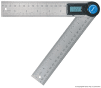 Digital Protractor 200Mm 0-360Deg
