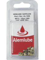 Nip 1/4 Unf Str 10 Pack