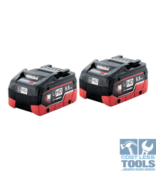 Metabo 18V Lihd 5.5Ah Twin Pack Battery