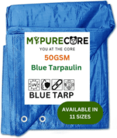 Tarpaulin Super Blue 3.7 X 6.1