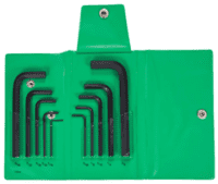 Hex Key Set L-Wrench 10Pc Imp Short