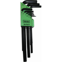 Set 9 Hex L-Wr Long 1.5-10Mm