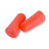 Orange-Class 5 Ear Plugs Uncorded Pu Foam Box Of 200