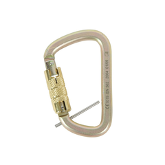 Karabiner Steel Equal D Twist Lock Captive Pin 41Kn 25Mm Gat