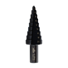 Bristol 4-20Mm Straight Flute Step Drill - Carded