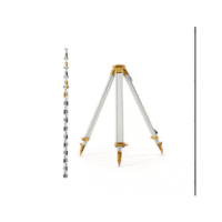 Dome Aluminium Tripod And 5M Section E Face Staff
