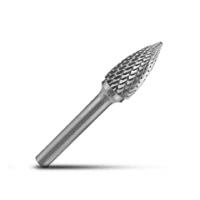 3/8 Carbide Burr Tree-Pointed Nose 1/4" Shank