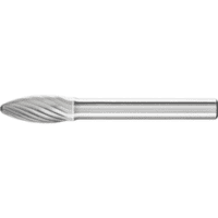 5/16" Carbide Burr Flame Shape 1/4" Shank