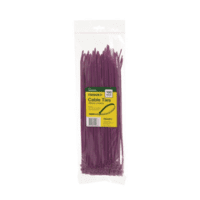 Tridon Cable Tie Purple  300 X 4.8Mm Pk100