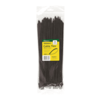Cable Ties 8Mm X 300Mm Black (Pkt=50)