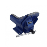 Fabricated Steel Bench Vice Offset Jaw 150Mm