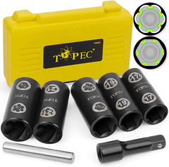 Wheel Nut Flip Socket Set