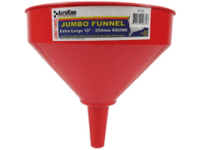 Autoking - 10" Big Plastic Funnel Red 22Mm Bottom