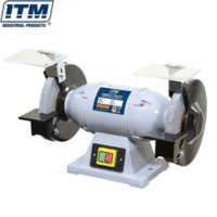 Itm Industrial 8" Bench Grinder Nvr Switch 3 Phase 750W