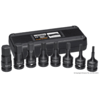 1/2 Drive Imperial Hex Bit 8 Pce Set