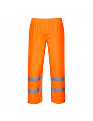 Hi-Vis Rain Trousers Orange Xl