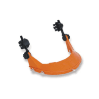 Hard Hat Brow Guard With Hard Hat Attach