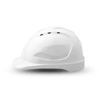 Hard Hat Vented 9 Point Pushlock Harness V9 - White