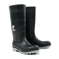 Gumboots Bison Steel Toe Pvc Black Size 11
