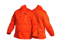 Trade Fire Resistant Orange Cotton Welding Jacket - 2Xl