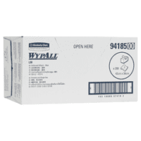 Wypall Wiper 3 Ply  Embossed Blue 94185 (Ctn = 200 Wipes)