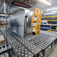 Btt-450 Ball Transfer Conveyor 450 X 1500Mm