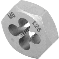 Die Nut Mc 8X1.25 Chrome 4830-8