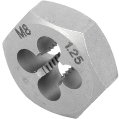 Die Nut Mc 8X1.25 Chrome 4830-8