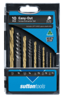 Screw Extractor M603 S20 Set 10Pce With2.0 To 7.5Mm Drills