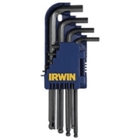 10Pc.Metric Long Arm Ball Hex Wr. In Case