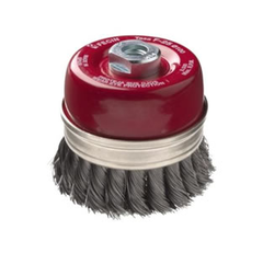 125Mm Twist Knot Cup Brush M14 X 2.0 Thread