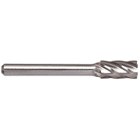 3/8In Cylindrical Aluminium Cut Carbide Burr