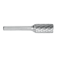 1/2In Cylindrical Carbide Burr Silver Series