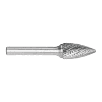 Carbide Burr Sg-5L6 150Mm Tree Pointed 1/2In Nil Stock