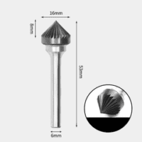 8Mm Included Angle Carbide Burr -6.0Mm Shaft