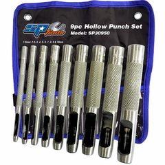 Hollow Punch Set 2.5-10Mm -9Pcs
