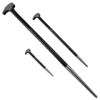 Pry Bar Set 3Pce Rolling Head