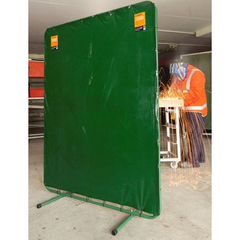 1.8 X 2.6 Mtrs Welding Screen (Green)