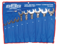 Spanner Set Roe Metric Jumbo 10Pc